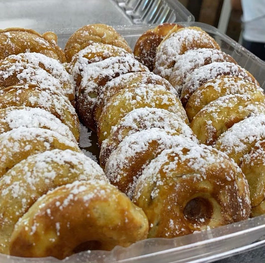 Powdered Sugar Donuts